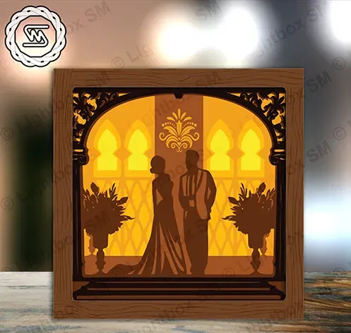 Hộp Đèn "Wedding LightBox" Độc Đáo - Image 1