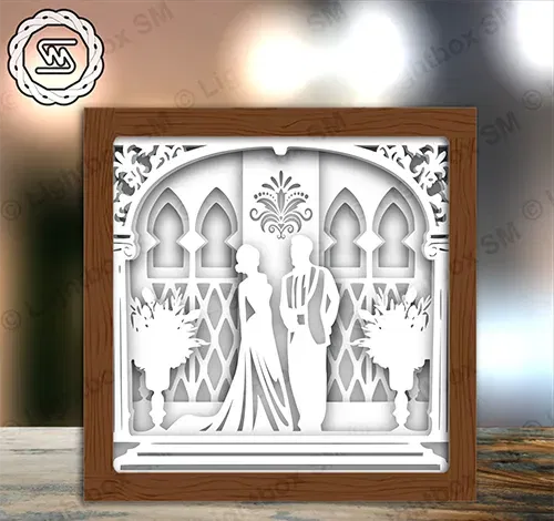 Hộp Đèn "Wedding LightBox" Độc Đáo - Image 2