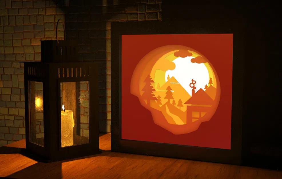 Hộp Đèn Hoàng Hôn Tuyệt Đẹp - Image 4