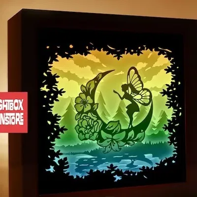 Hộp Đèn Tiên Tinker Bell