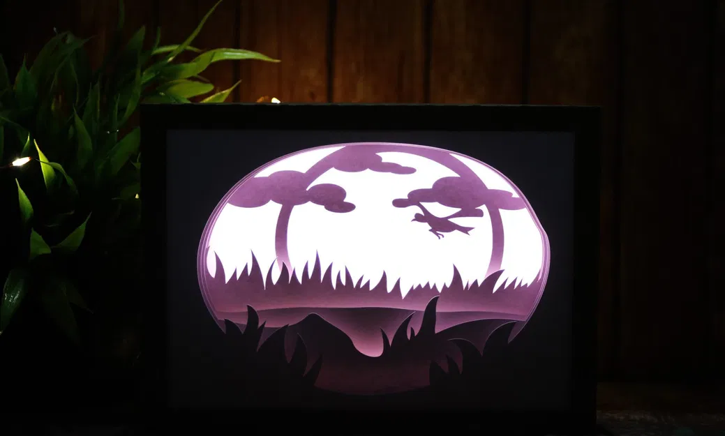 Hộp Đèn Bình Minh Rực Rỡ - Image 1