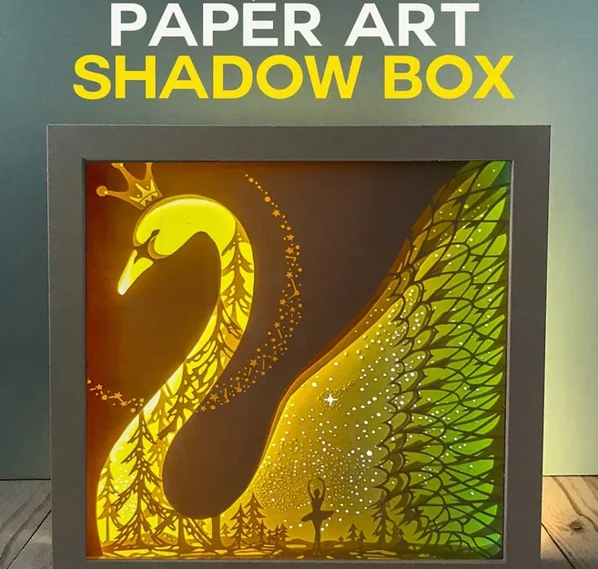 Mô hình Swan Lightbox - Image 1