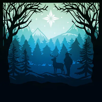 Mô Hình Hộp Đèn Ông Già Noel