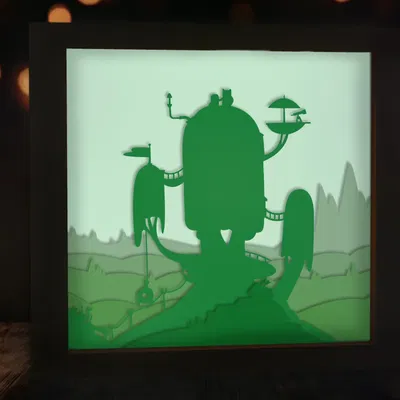 Mô hình Đèn Lồng Phiêu Lưu Thời Gian (Adventure Time Lightbox)