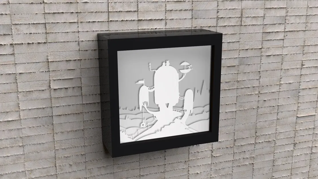 Mô hình Đèn Lồng Phiêu Lưu Thời Gian (Adventure Time Lightbox) - Image 4