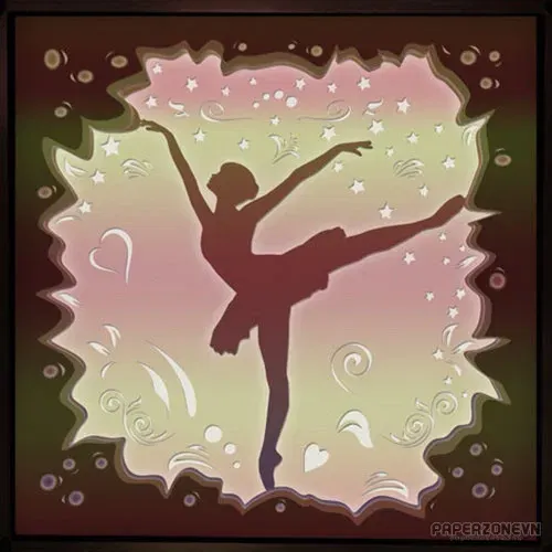 Mô hình Đèn Hộp Ballerina 3D - Image 1