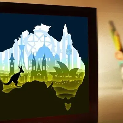 Mô hình Đèn Lồng Kangaroo Úc