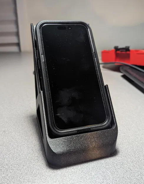 Wireless Charger Phone Stand (15W Spigen Charger) - Image 3