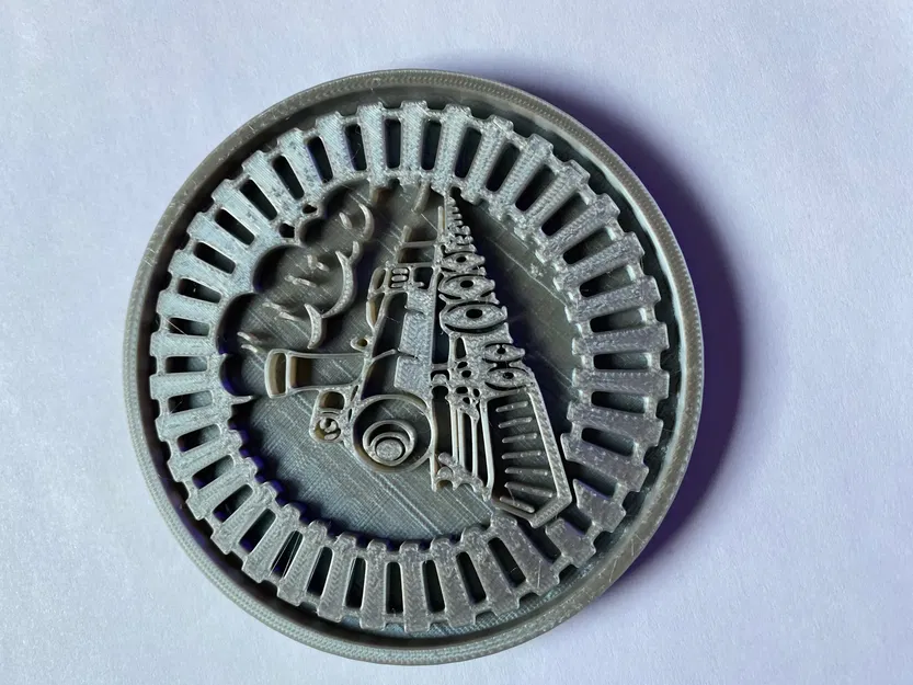 Đế Lót Ly Hình Tàu Hỏa - Image 1