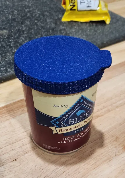 Nắp Lon Thức Ăn Chó (12.5 oz - Đường Kính 2.96") - Image 1