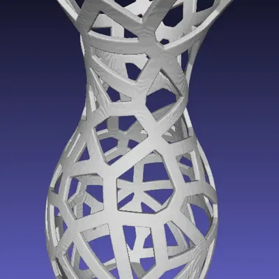 Lọ Cảm Hứng Từ Mạng Lưới Voronoi