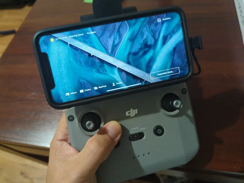 Giá đỡ tương thích Quad Lock cho remote DJI và các loại tương tự - Image 2