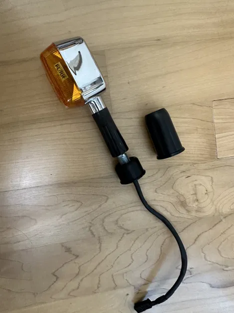 Royal Enfield Interceptor 650/Continental GT 650 Shortened Extension for Rear Turn Indicator - Image 1