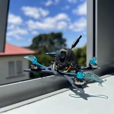 Khung chuyển đổi cánh quạt hở Happymodel Mobula 7