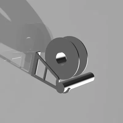 Wall mount for filament spools