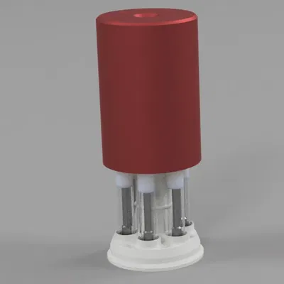 6 Distillate Cart Holder | 2 modes for privacy or the casual flex