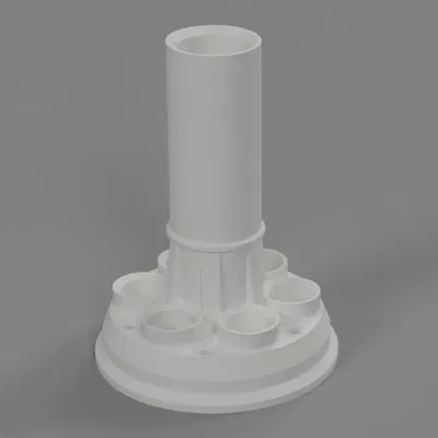 6 Distillate Cart Holder | 2 modes for privacy or the casual flex