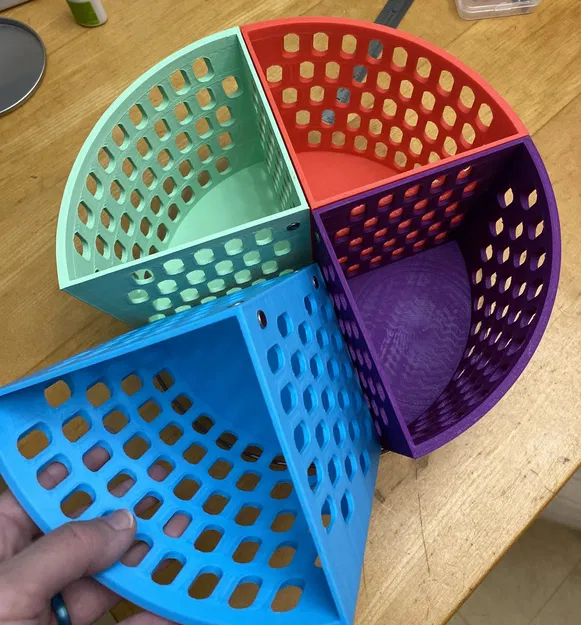 Khay Đựng Muỗng Nĩa Cho Bàn Xoay Lazy Susan - Image 1