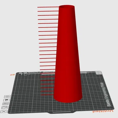 Very Tall/slim model support tower