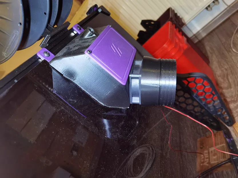 Adapter Ống Thoát Khí Linh Hoạt 80mm Cho Voron 2.4 - Image 4