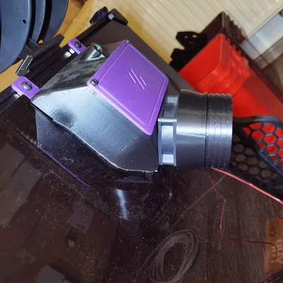 Adapter Ống Thoát Khí Linh Hoạt 80mm Cho Voron 2.4