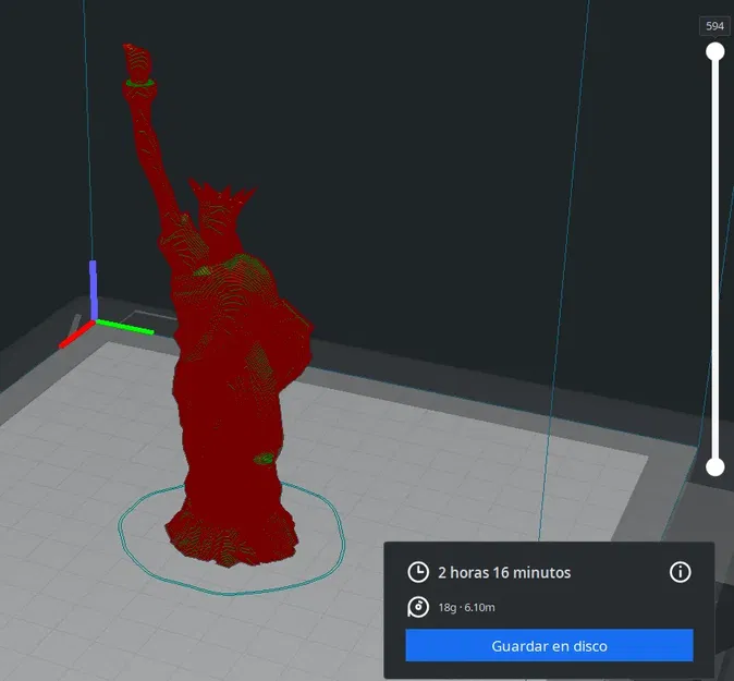 Tượng Nữ thần Tự do (Low-Poly) - Image 4