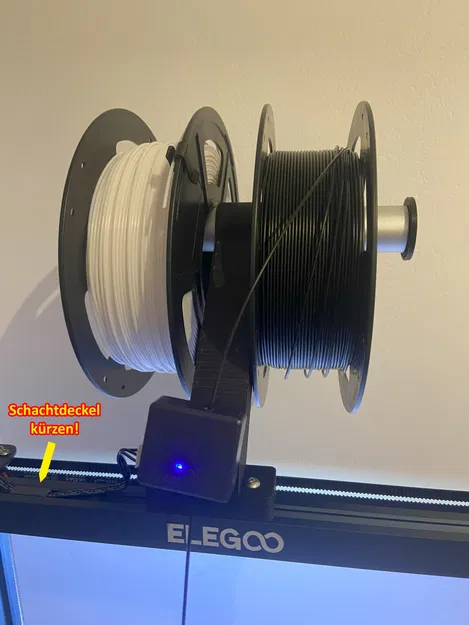 Giá đỡ đôi cho Elegoo Neptune 4 Pro có vòng bi - Cảm biến ở giữa - Image 3