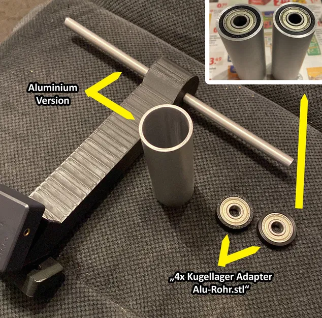 Giá đỡ đôi cho Elegoo Neptune 4 Pro có vòng bi - Cảm biến ở giữa - Image 4