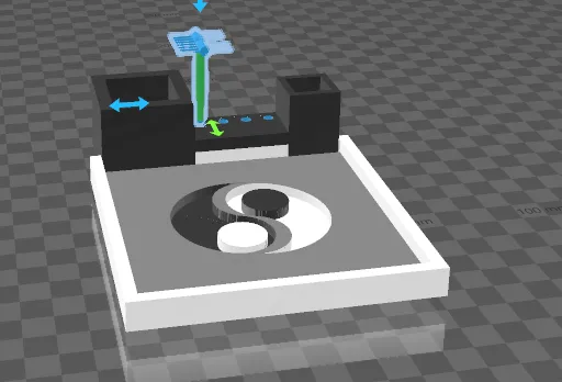 Tiểu Cảnh "Jardin Zen" Kèm Cào - Image 1