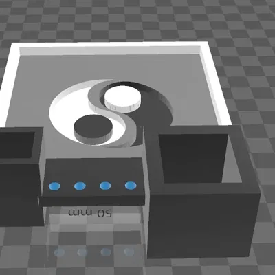 Tiểu Cảnh "Jardin Zen" Kèm Cào