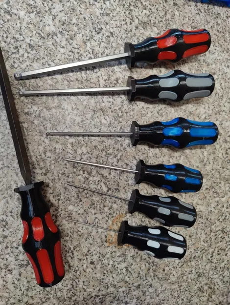 Tay Cầm Tua Vít Mô-đun Có Khe Cắm Tay Cầm - Image 1