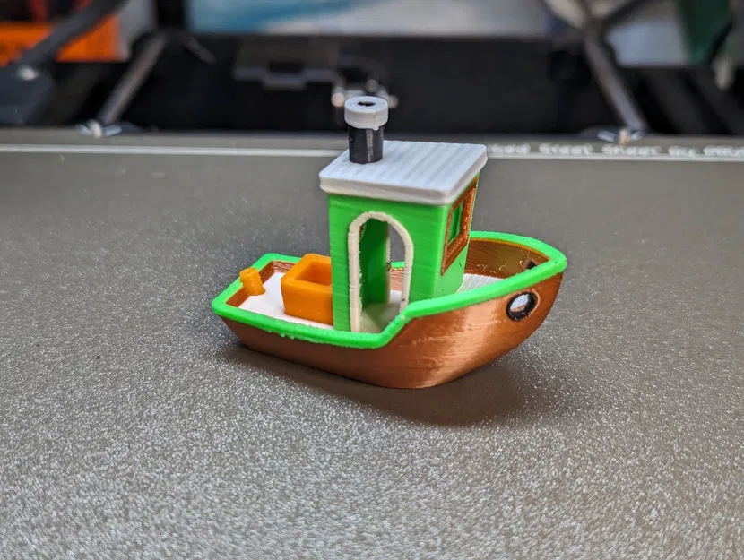 3DBenchy 5 Màu - Bài Kiểm Tra Độ Bền MMU - Image 1