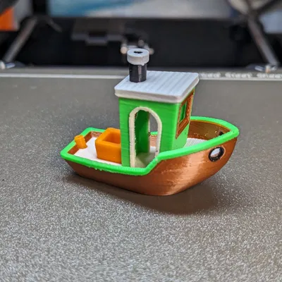 3DBenchy 5 Màu - Bài Kiểm Tra Độ Bền MMU
