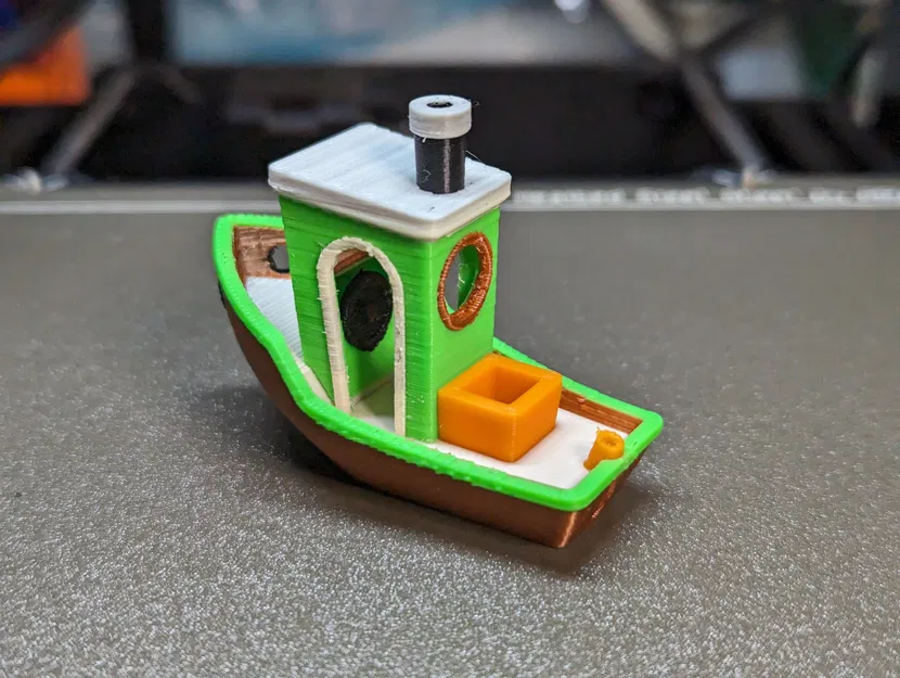 3DBenchy 5 Màu - Bài Kiểm Tra Độ Bền MMU - Image 2