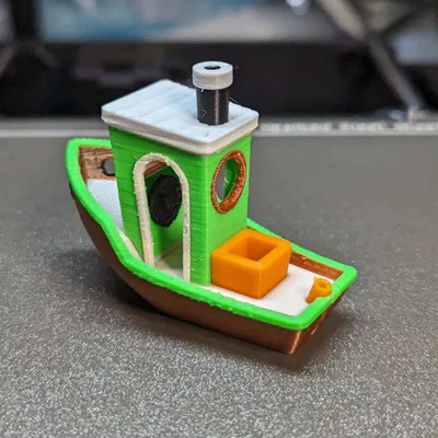 3DBenchy 5 Màu - Bài Kiểm Tra Độ Bền MMU
