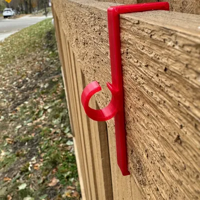 Kẹp Đèn Giáng Sinh Cho Hàng Rào - Ván Ngang 1x4