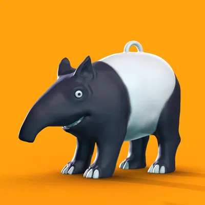 Mô hình Tapir 3D - Linh vật Tạp chí Tapir