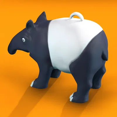 Mô hình Tapir 3D - Linh vật Tạp chí Tapir