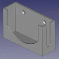 Giá đỡ Skadis cho bộ tua vít giá rẻ (SkadisTNut, FreeCAD) - Thumbnail 2