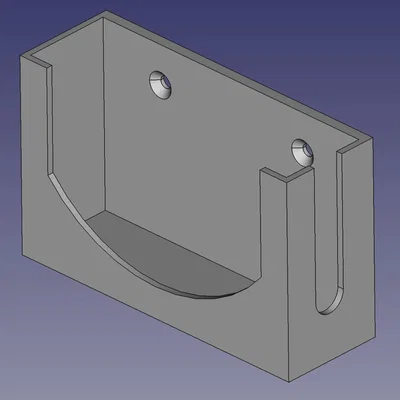 Giá đỡ Skadis cho bộ tua vít giá rẻ (SkadisTNut, FreeCAD)