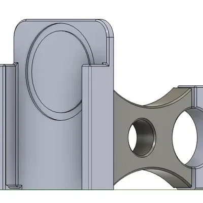iPhone MagSafe bicycle handlebar mount - parametric