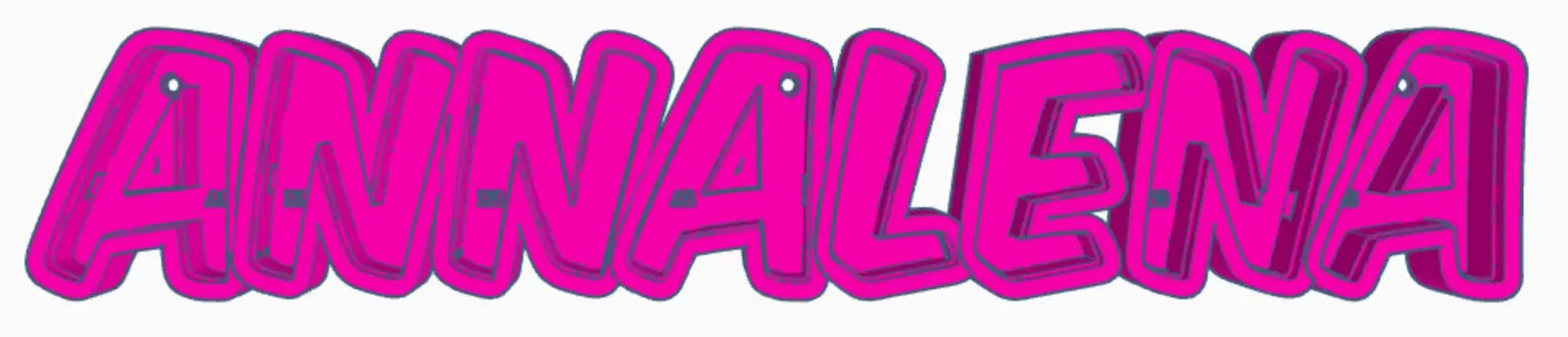 Đèn Tên LED ANNALLENA - Image 1