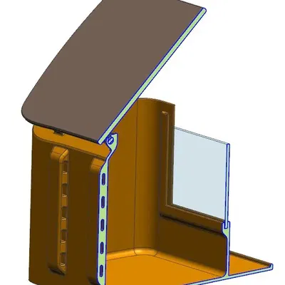 Nhà cho sóc ăn - Trạm nạp thức ăn cho sóc