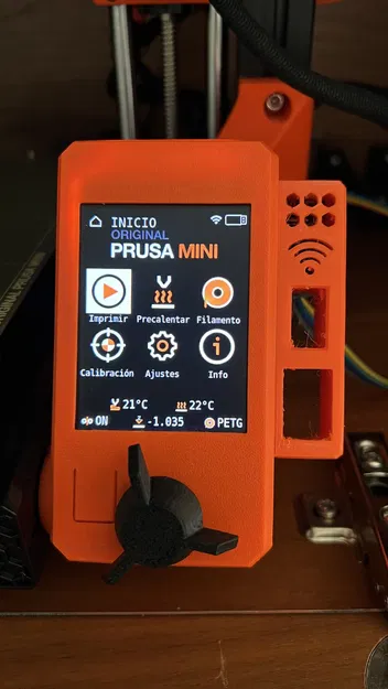 Vỏ LCD kèm Hỗ trợ WiFi, USB và Nút Nguồn - Image 2