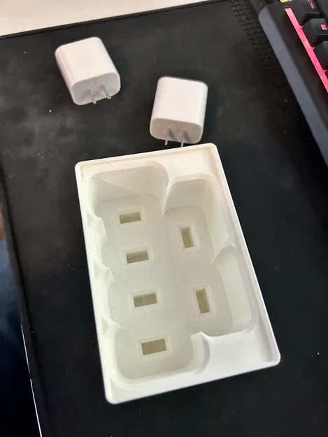 Module Gridfinity Hộp Đựng Củ Sạc Apple USB-C Xếp Chồng - Image 2