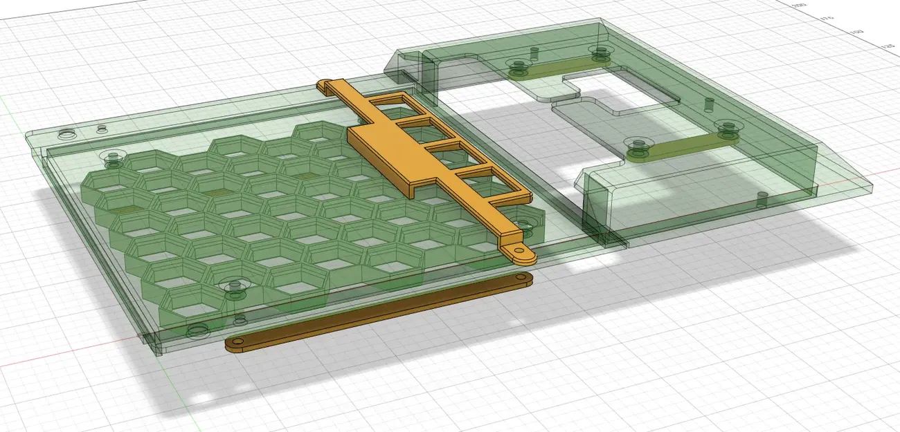 Tấm Nắp Trên Mở Rộng cho Vỏ Accante Creality Ender 3 S1 (pro) - Image 5