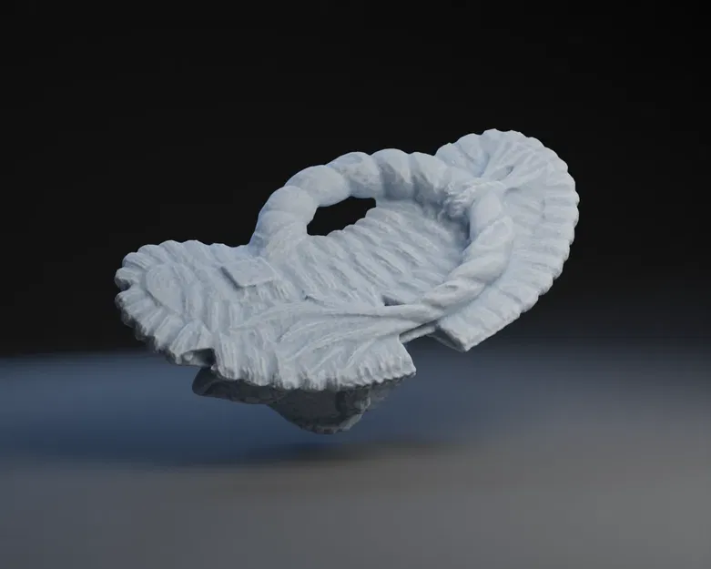 Mô Hình 3D: Hai Con Cóc Trên Củ Súng Nổi - Netsuke - Image 2