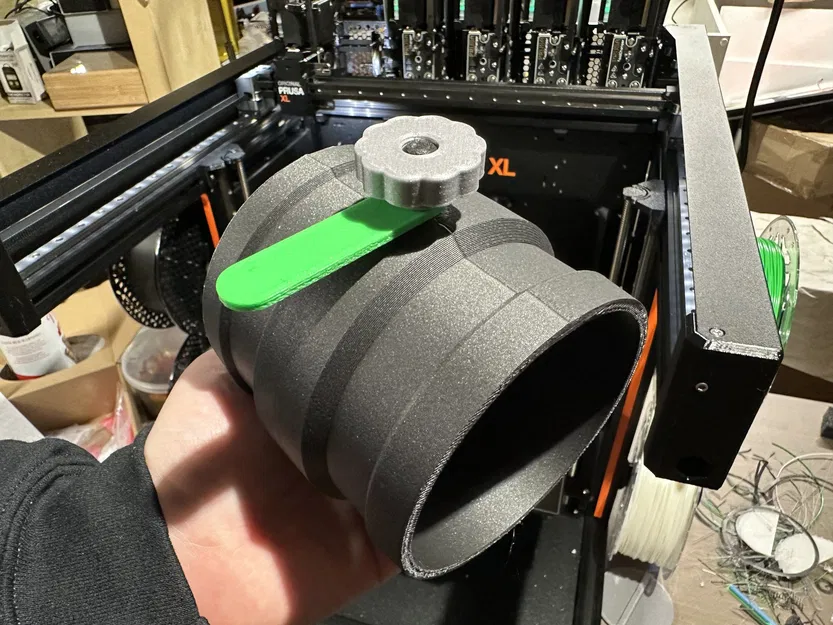 Van gió 4 inch điều chỉnh lưu lượng - Image 5