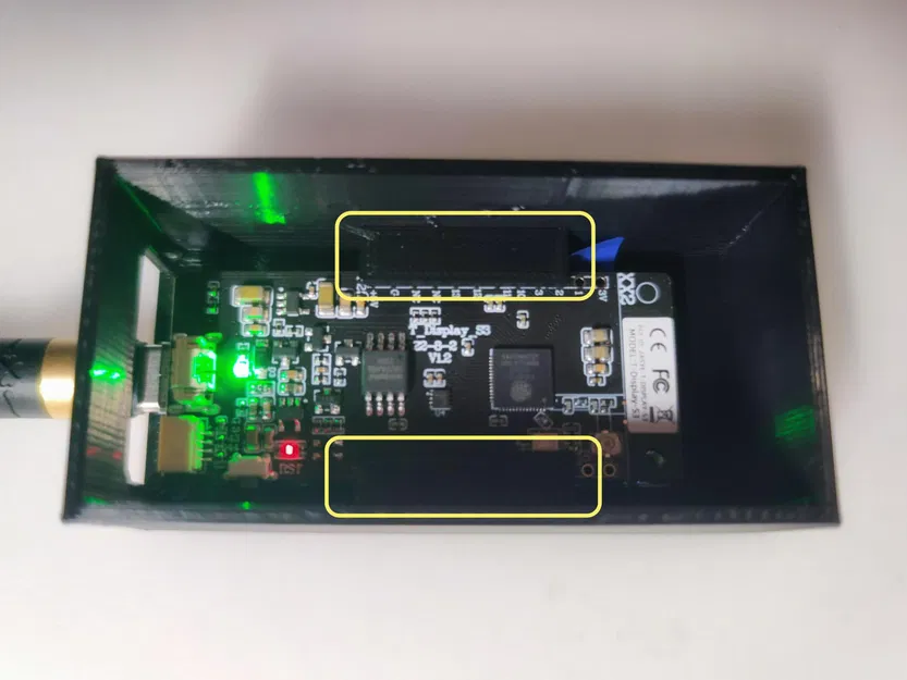 Vỏ Case Nerdminer Có Giá Đỡ Màn Hình LILYGO T-Display-S3 ESP32-S3 / AMOLED - Image 2