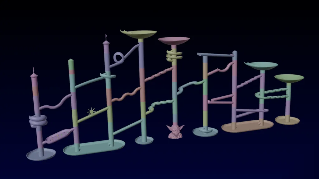 Bộ Đường Chạy Bi Marble Run Set - Image 1